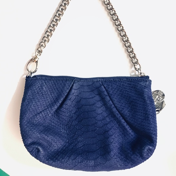 Henri Bendel purple bag wristlet - Picture 7 of 11